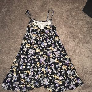 Justice girls floral/lace sundress